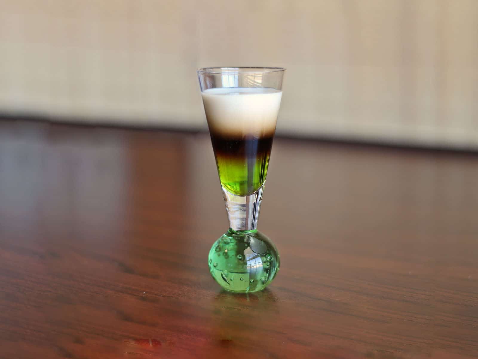 Quick Fox drink in cordial glass